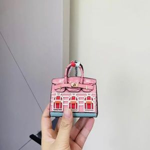 Super cute key fob mini purse charm!
